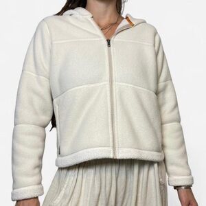 Vintage Patagonia Synchilla Cream Full Zip Fleece Sherpa Jacket Coat Women’s S